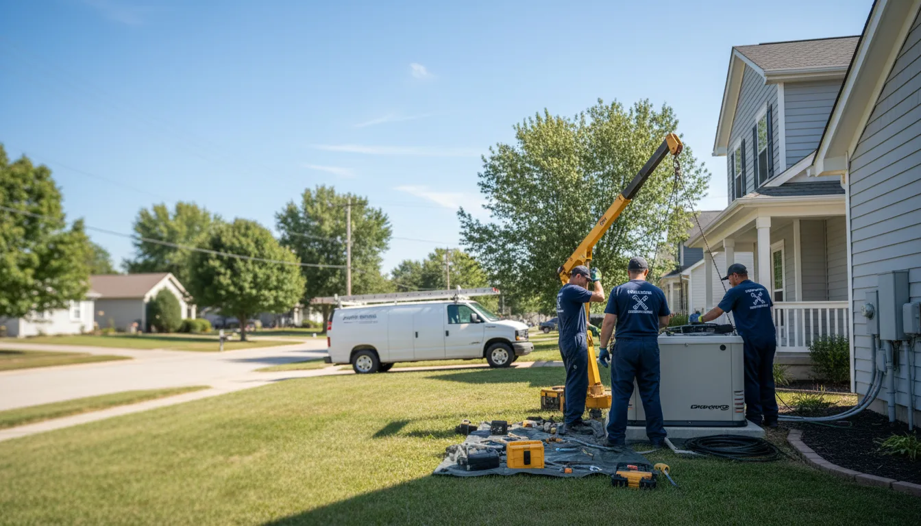 Generator Installation in Rochester, IL near me